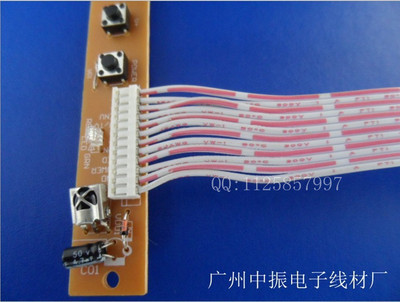 【2468排線加工廠 2468 24號 26號 紅白線束 優(yōu)質(zhì)各種顏色排線】價格,廠家,圖片,連接器,廣州市白云區(qū)振高電子廠-